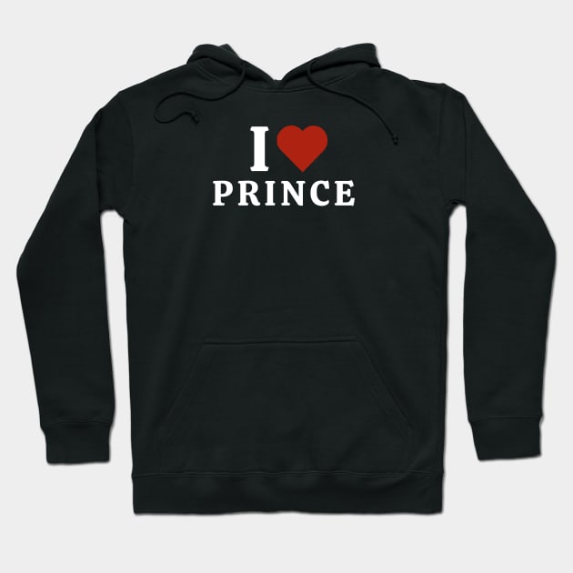 I Love Prince Hoodie by Hayden Mango Collective 